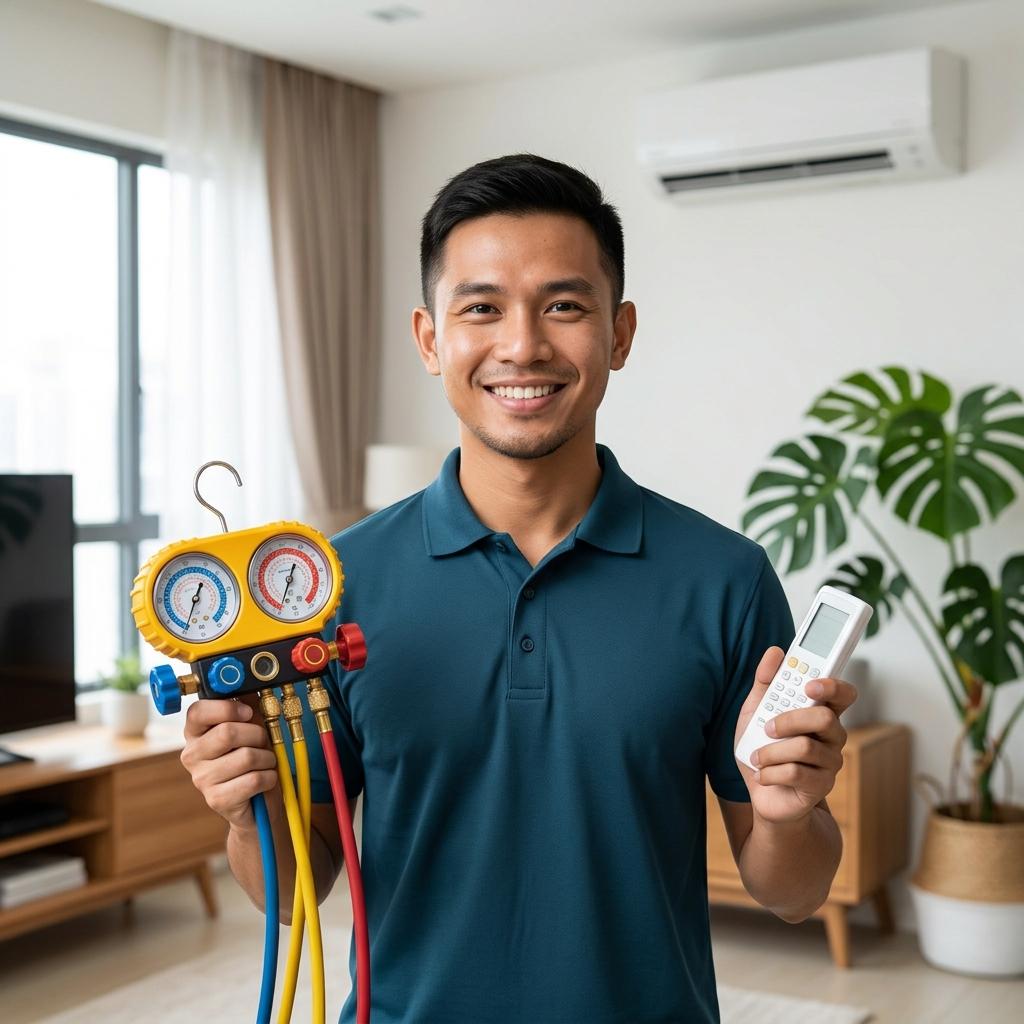 Amirul, Senior Cleaning & Servicing Specialist at Aisy Aircond Service