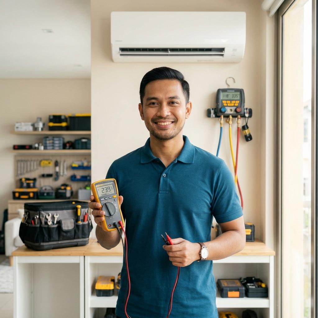 Mr Aisy, Founder and Lead Aircond Specialist at Aisy Aircond Service